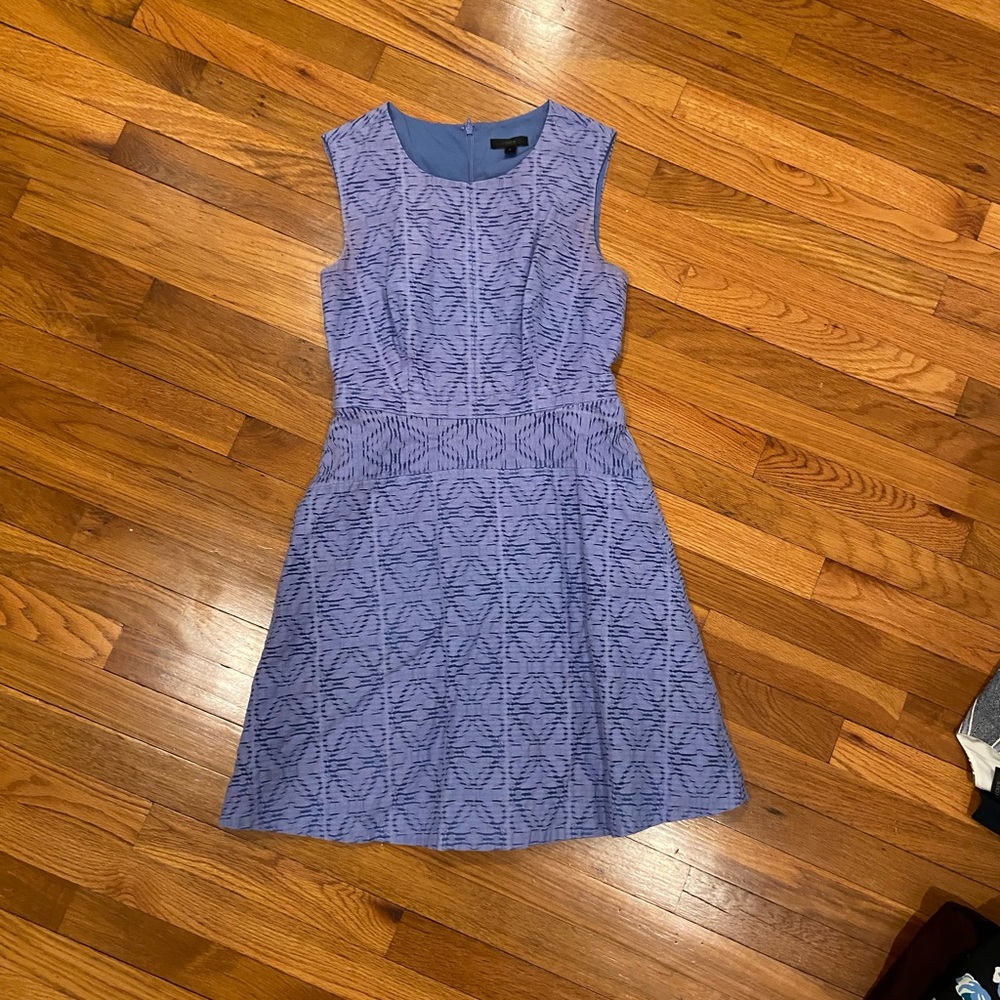 J Crew light blue eyelet dress, 6